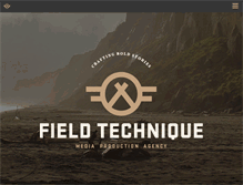 Tablet Screenshot of fieldtechnique.com